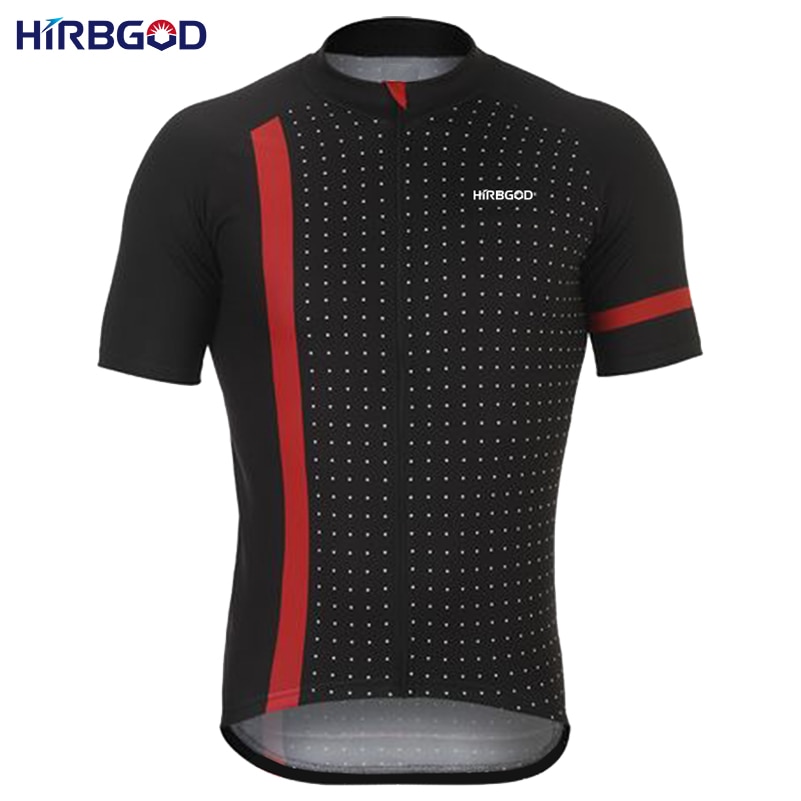 HIRBGOD 2017 새로운 남성 스팟 사이클링 저지 마이 옷 유니폼 사이클링 짧은 소매 자전거 자전거 스포츠 착용, NM433